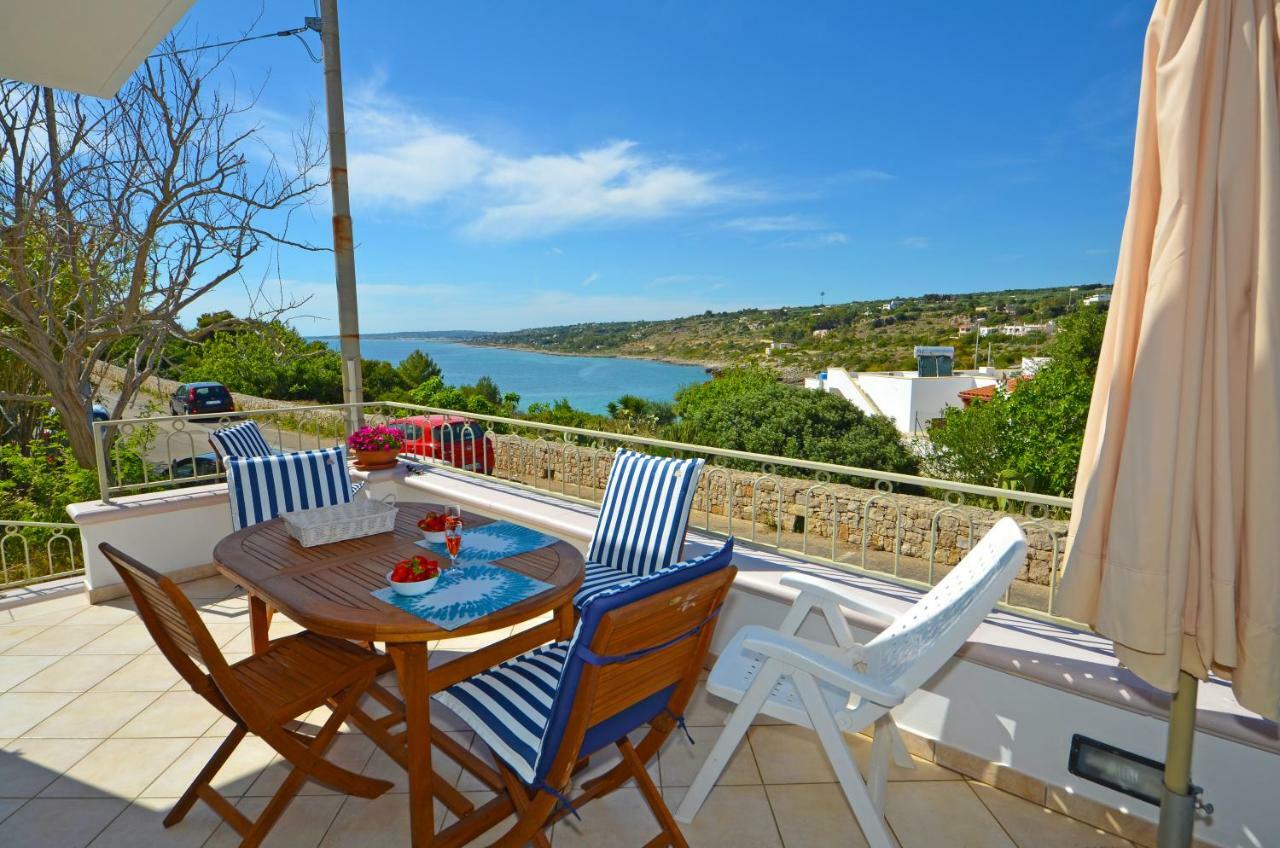 Casa Baia Tramonto Villa Patù Exteriör bild