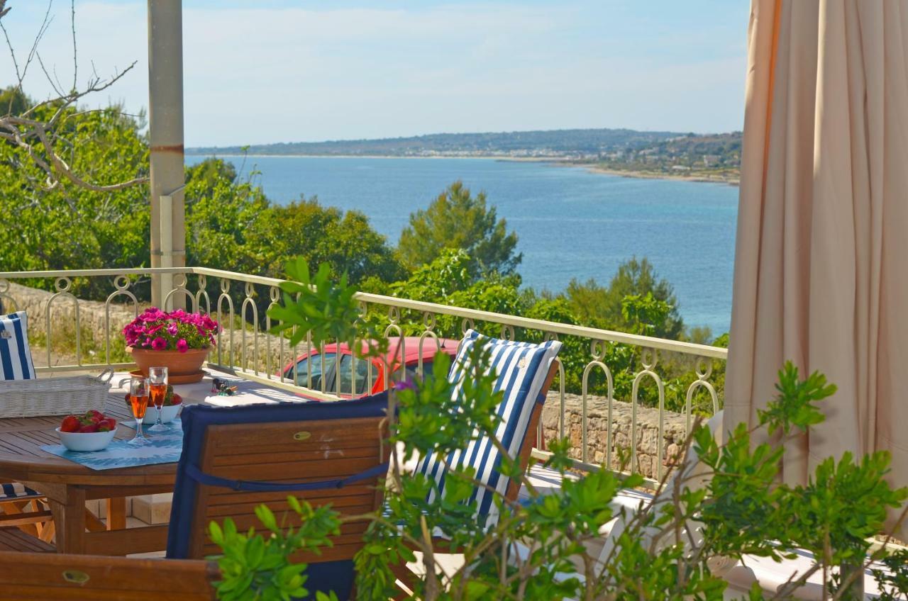 Casa Baia Tramonto Villa Patù Exteriör bild